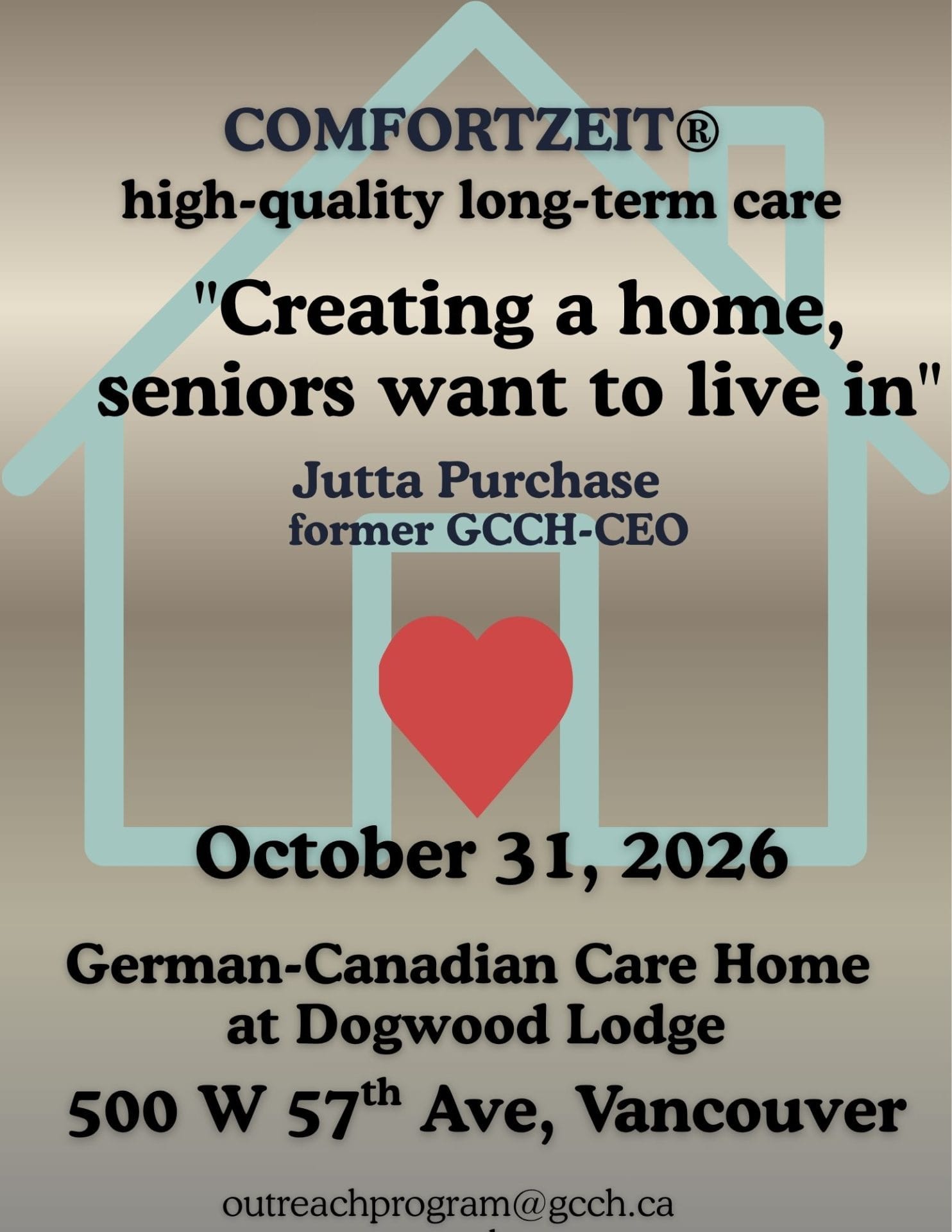 October Outreach Jutta's Poster 2026